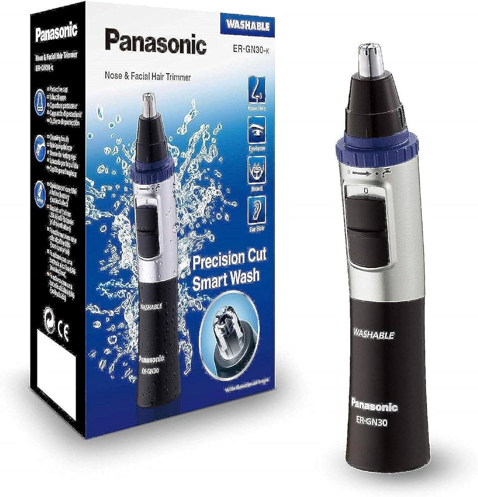 Panasonic รุ่น ER-GN30 Nose Trimmer เครื่องตัดขนจมูก ตัดเร็ว ตัดง่ายด้วยระบบใบมีดคู่